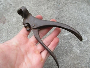 VTG CHAS MORRILL SPECIAL APEX SAW TOOTH SET TOOL PLIERS PISTOL GRIP NEW YORK USA - Picture 1 of 7