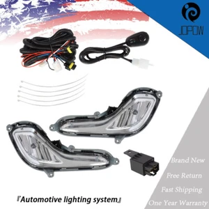 Clear Lens Bumper Driving Fog Light Replacement Lamps W/switch For 12-17 Accent - Picture 1 of 7