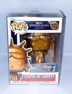 Spider-Man No Way Home Pop - Statue of Liberty 2022 Fall Con LE 1123 + Protector - Picture 1 of 3