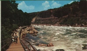 Vintage Niagarafälle Postkarte Große Schlucht und Wirbelwind Stromschnellen Ontario Kanada - Bild 1 von 4