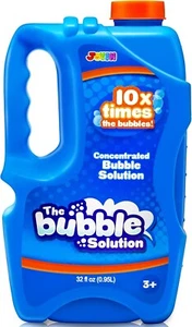 32 Oz Bubble Solution Refill Concentrate for Bubble Machine, Makes 2.5 Gallons - Picture 1 of 6