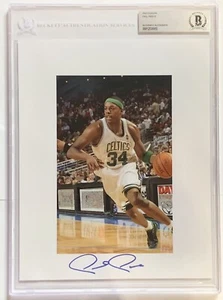 Paul Pierce Boston Celtics Autographed Photo BAS - Picture 1 of 2