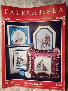 Stoney Creek Tales Of The Sea Cross Stitch Book Nautical Lighthouse Beach Ocean  - Picture 1 of 6