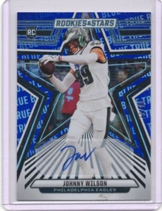 2024 Panini Rookies & Stars - Rookies Johnny Wilson Blue Auto /99 #156 (RC) - Imagen 1 de 2