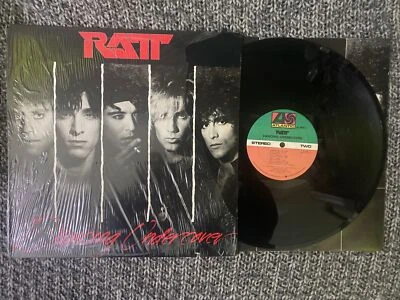 Ratt Lp Dancing Undercover 1986  V. G+ / Vinyl N. M In Shrink  Original Press - Image 1 of 3