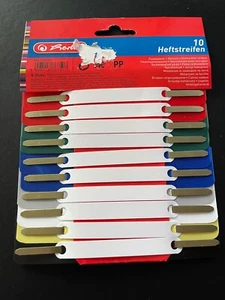 Herlitz /Heftstreifen 10er Pack Aktendulli Abheftstreifen Dulli Hefter - Bild 1 von 2