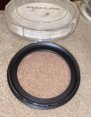 Marumi SL Filter Holder 52mm Lens to 58mm Slip-On w/ 1A Skylight Filter *EX++ - Image 1 of 4