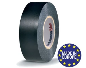 Cinta Aislante Negra 19mmx20m HellermannTyton