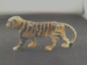 Quiralu BF Tigre en métal ancien 7,5 cm de long - Imagen 1 de 8
