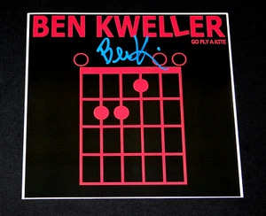 BEN KWELLER SIGNED GO FLY A KITE 12X12 ALBUM COVER PHOTO!!! - Picture 1 of 1
