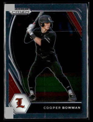 2021 Panini Prizm Draft Picks #PDP122 Cooper Bowman card - Image 1 of 2