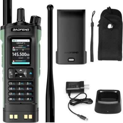 Baofeng DM-32 DMR Digital Radio GPS Walkie Talkie Type C Aviation Two way radio - Image 1 of 4