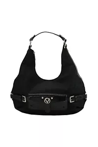 BORSA NERA MARIO VALENTINO MEZZALUNA - Imagen 1 de 5