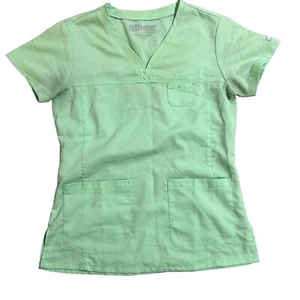 Grey's Anatomy by Barco Green Short Sleeve Scrub Top Size S - Picture 1 of 7