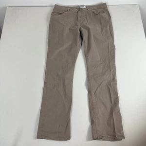 Paige Men's Normandie Pants Straight Leg Cotton Hatch Size 38X32 khaki Tan  - Picture 1 of 12