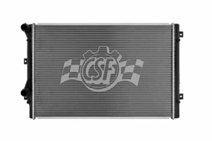 CSF 1 Row Plastic Tank Aluminum Core Radiator For Volkswagen Jetta / Audi TT - Picture 1 of 2
