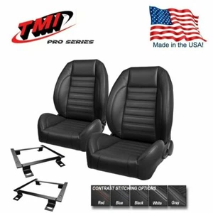 TMI Pro Series - Complete Bucket Seat Set for 1964 - 1970 Mustang - Picture 1 of 12