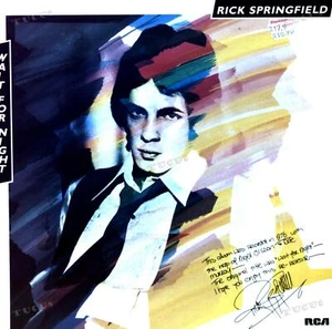Rick Springfield - Wait For Night LP (VG/VG) .* - Picture 1 of 1