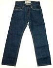 Levis 505 Boys Dark Blue Jeans Cotton Regular Fit Straight Leg Kids Sz 14 27X27
