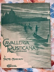 Vintage Noten "Cavalleria Rusticana" von Pietro Mascagni - Bild 1 von 4