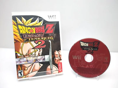 Dragon Ball Z: Budokai Tenkaichi 2 (Nintendo Wii, 2006) No Manual TESTED! - Image 1 of 4