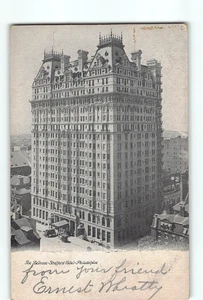 Alte alte Postkarte Bellevue-Stratford Hotel Philadelphia PA - Bild 1 von 2