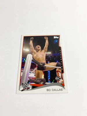Bo Dallas Rookie RC 2014 Topps WWE Base Card # 4 - Image 1 of 2