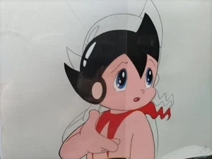 JETTER MARS Anime Cel A1 con schizzo bloccato vintage originale Cel Art - Foto 1 di 1