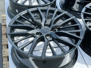 4 New 19" Wheels Gloss Black Rims 2020 2021 2022 2023 2024 Lexus RC300 RC350 - Picture 1 of 4