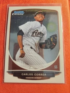 Carlos Correa 2013 Bowman Chrome #BCP100 Houston Astros/Minnesota Twins  - Picture 1 of 4