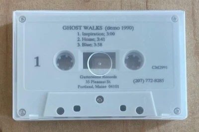 GHOST WALKS 3-Song Demo Cassette (1990) Gutterworst Records Portland Maine - Image 1 of 4