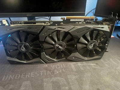 ASUS ROG GeForce GTX 1070 Ti ROG-STRIX-GTX1070TI-A8G-GAMING 8GB Video Card - Image 1 of 4