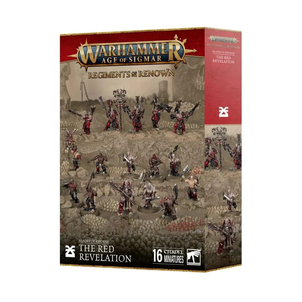 Warhammer Age of Sigmar: Regiments of Renown The Red Revelation NEW SEALED GW - Image 1 of 1
