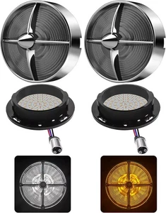 Luces intermitentes LED 3 1/4"" 1157 señales de giro para Harley Road King Electra Glide - Imagen 1 de 11