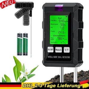 Misuratore di valore PH 6 in 1 tester umidità del suolo temperatura luce tester - Foto 1 di 21