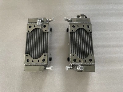 Fit Honda CRF250R 2004-2009; CRF250X 2004-2017 aluminum radiator BRACED - Image 1 of 4