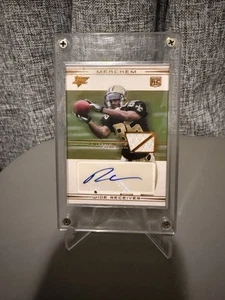 2007 Topps Performance Robert Meachem RPA Jersey Auto 12/25 Saints Tennessee - Picture 1 of 2