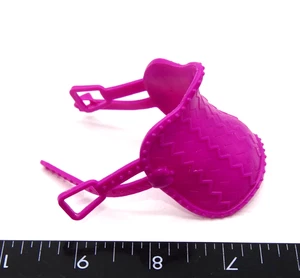 Barbie Club Chelsea Caballo Rosa Sillín Accesorio Solo Parte Sin Muñeca Pony - Imagen 1 de 5