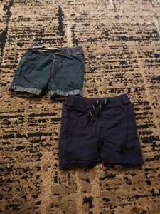 Jumping Beans Jungen Pull On Jeansshorts und blaue Kakie 2 Paar Größe 18 Monate. - Bild 1 von 8