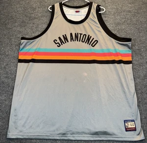 Mitchell & Ness San Antonio Spurs Hardwood Classics Fiesta Tank Herren 4XLB - Bild 1 von 11