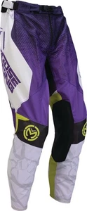 Moose Sahara Pants Men's White Purple Hi-Vis Yellow 28 Off-Road 2901-12083 - Picture 1 of 2