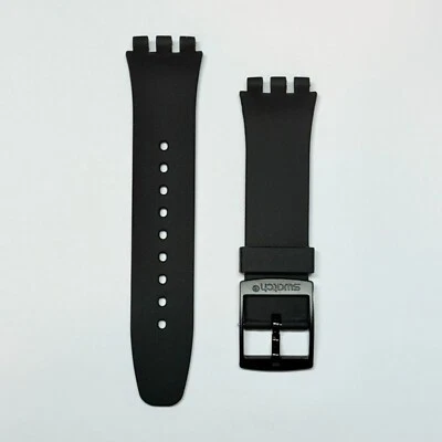 Bracelet De Montre En Silicone Original Swatch New Chrono - Photo 1/2