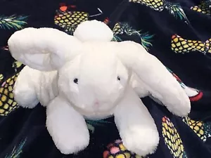 Manon des Pres Plush White Bunny Rabbit HTF - Picture 1 of 8
