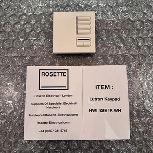 Tastiera Lutron - HWI 4SE IR WH - con 12 mesi di garanzia - IVA inclusa* - Foto 1 di 3