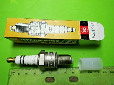 ND Spark Plug W27FS-U p/n # 48 14 x 12.7 mm 1972-1975 Kawasaki H1 500 H2 750 - Image 1 of 2
