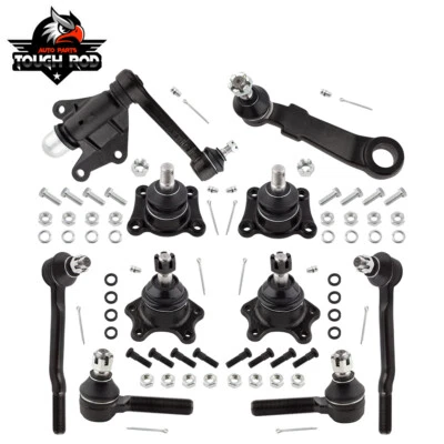 Compatível com 1989-1995 Toyota Pickup 4x4 suspensão junta esférica haste de amarração braço ocioso 10 peças - Imagem 1 de 4