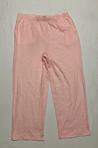 Charter Club Only Sleep Pants Striped Peach S - Picture 1 of 4