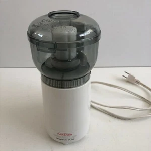 Vintage Sunbeam Oskar Jr. Chopper Plus Mini Food Processor Chopper 14131 - Picture 1 of 8