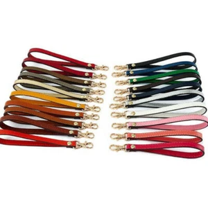 Mujer Cartera Bolsa Asa Cartera sin asas Muñequera Cuero Genuino Bolso Correa - Imagen 1 de 21