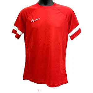 NWT Men’s Sz XL Nike Red/White Part Mesh Logo Short Sleeve Shirt - Picture 1 of 5